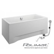 Фото 00028-12 товару Ванна прямокутна CAPRI NEW, 160x70см