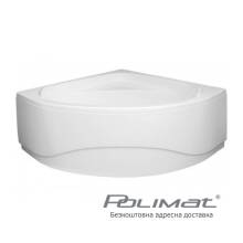 Панель на кутову ванну Polimat Standard 2, 140x140см 00255 Фото 00255 товару Панель на кутову ванну Polimat Standard 2, 140x140см 00255
