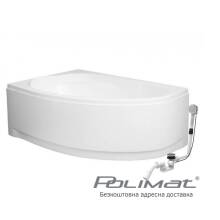 Фото 00295-12 товару Ванна Polimat MAREA 150x100см, левая