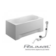 Фото 00321-12 товару Ванна Polimat GRACJA, 120x75см