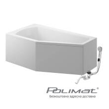 Фото 00386-1 товару Ванна SELENA Polimat 150x90см, ліва