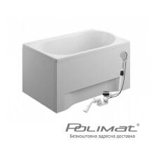 Фото 00545-11 товару Ванна Polimat MINI, 110x70см 