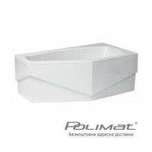 Фото 00684-1 товару Панель на кутову ванну Polimat Marika, 140x80см 00684
