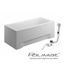 Фото 00710-12 товару Ванна Polimat Ines, 170x75см
