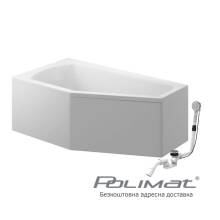 Ванна Polimat Selena 160x90см, ліва Фото 00953-1 товару Ванна Polimat Selena 160x90см, ліва