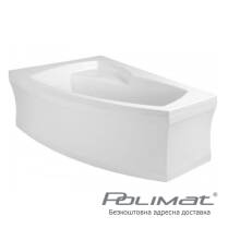 Панель на кутову ванну Polimat Frida 2 160x105см, ліва, права 00979 Фото 00979 товару Панель на кутову ванну Polimat Frida 2 160x105см, ліва, права 00979