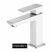 Фото 7410-n товару Змішувач для умивальника Omnires PARMA, білий 