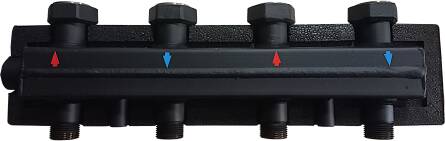 Коллектор WOMIX C60 2 F - DN 25 на 2 контури (616011)