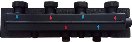 Колектор Womix C 70 2F - DN 25 на 2 контури (606011) Колектор Womix C 70 2F - DN 25 на 2 контури (606011)