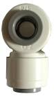 Кутник 1/4T x 1/4T TOPFILTER (QKP1414) вигляд згори Кутник 1/4T x 1/4T TOPFILTER (QKP1414) вигляд згори
