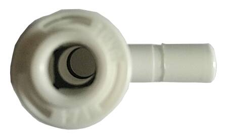 Трійник 1/4T x 1/4W x 1/4T TOPFILTER (QTSB14) вигляд збоку Трійник 1/4T x 1/4W x 1/4T TOPFILTER (QTSB14) вигляд збоку
