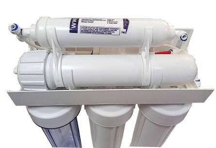 Система зворотного осмосу RO-5 TOPFILTER (SOO75-5) вигляд згори