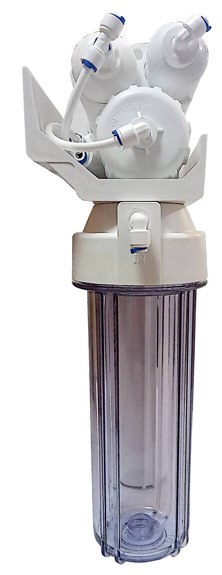 Система зворотного осмосу RO-6 Top Filter (SOO75-5MP) вигляд збоку входу води