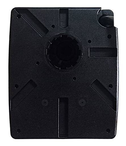 Сервопривід MP 10 - 24/140 (0-10В) (401010) з адаптером A 101 для змішувального клапану вигляд ззаду
