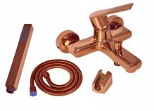 Фото 4780e41c44f1810ac2aa1702074f товара Комплект на ванну AQUALine Gold Rose