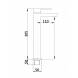 Фото mexen-cube-bateria-umywalkowa-wysoka-czarna-72910-70-1 товару product product