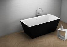 Фото lea-black товару Ванна Polimat Lea 170x80 см 