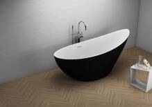 Фото zoe-black2 товару Ванна Polimat Zoe 180x80 см