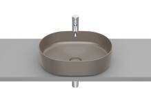 Умивальник-чаша накладний Roca Inspira Round кольору кави 37x50 Фото 0041153801a327520660tfmobprodxxlv2 товару Умивальник-чаша накладний Roca Inspira Round кольору кави 37x50