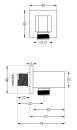 Фото mexen-cube-przylacze-katowe-czarne-79300-70 товару product product