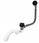 Фото syfon-do-wanny-czarny-click-clack-z-przelewem-ean-gtin-5901095524554 товару product product